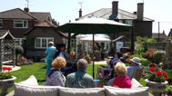 open garden charity event